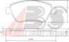 A.B.S. 37360 Brake Pad Set, disc brake